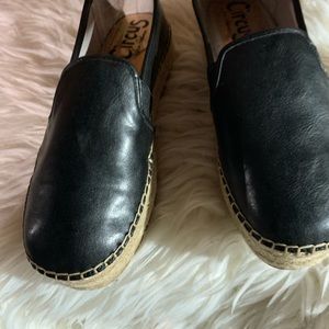 Black espadrilles